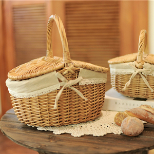 <strong>Wicker</strong> Storage Box <strong>Basket</strong> Baby <strong>Laundry</strong> <strong>Basket</strong> <strong>Wicker</strong> - Product Image 3