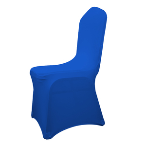 Couvertures blanches de <span class=keywords><strong>couverture</strong></span> de chaise de salle à manger de Spandex de bout droit pour la salle à manger de banquet - Product Image 4