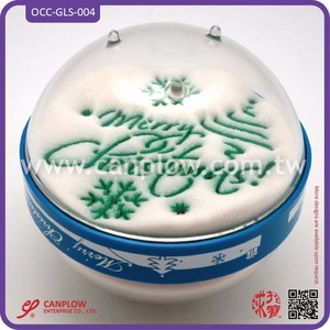 Xmas theme Acrylic Sand Globe resin snowman Snow Globe <b>Novelty</b> <b>Gifts</b> Souvenir - Product Image 3