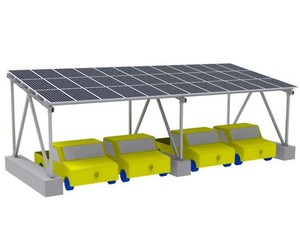 EITAI Standard <span class=keywords><strong>Carport</strong></span> Double Espaces Panneau Solaire Tente De Toit De Voiture En Aluminium <span class=keywords><strong>Abri</strong></span> de Garage - Product Image 4