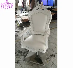 Fauteuil de coiffure classique rétro style européen, haut de gamme, vente directe d'usine, offre spéciale d'usine