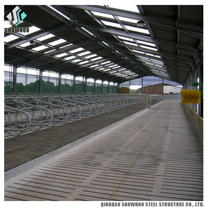 Struttura in acciaio di Disegno Bestiame Fattoria Capannone di Capra/Bestiame Aziende Agricole di Costruzione - Product Image 6
