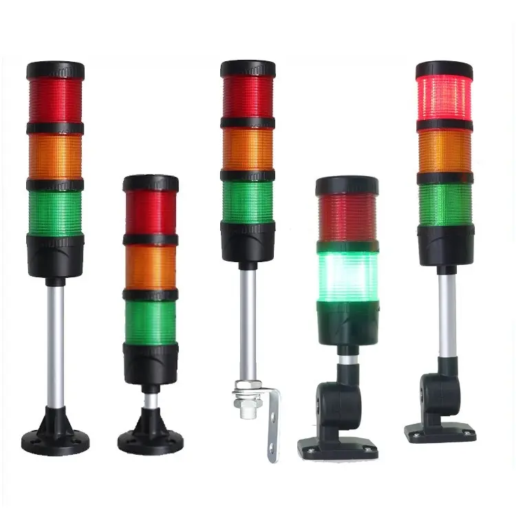 Drie Niveaus Rgb Stack Light Baken Licht Voor Machine Waarschuwing