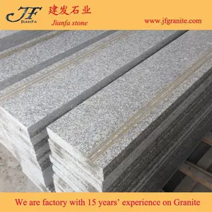 Cubierta antideslizante G603 granito gris de la escalera