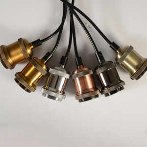 Douille E27 Vintage en aluminium, <span class=keywords><strong>support</strong></span> de lampe, <span class=keywords><strong>ampoule</strong></span> E27 Vintage de haute qualité, Type <span class=keywords><strong>vis</strong></span> - Product Image 2