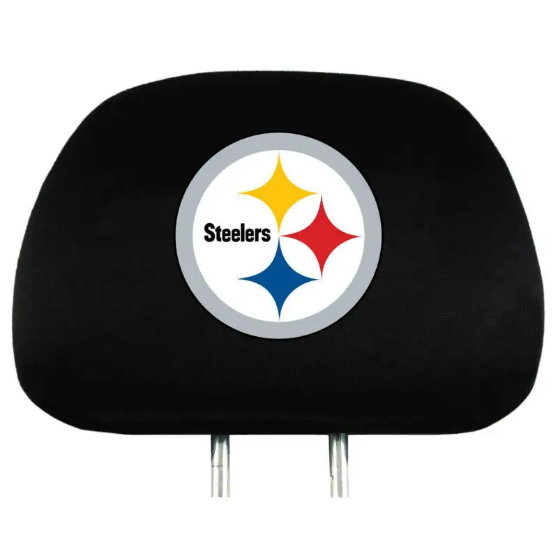 Equipo promark Pittsburgh Steelers reposacabezas cubre-Juego de 2