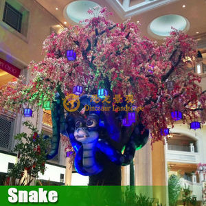 Giáng sinh hoạt hình cây nói chuyện mô hình trang trí tương tác - Product Image 2