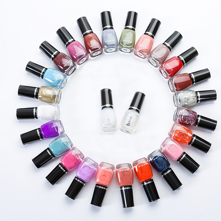 Метка частного назначения в течение длительного времени 148 цвета на водной основе шелушиться лак для ногтей лак искусство украшения водонепроницаемый беременных безопасный