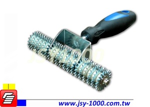 Jsy-108 3-1 / 2 mental de <span class=keywords><strong>pinchos</strong></span> rueda herramienta útil fácil de mango seam roller - Product Image 2