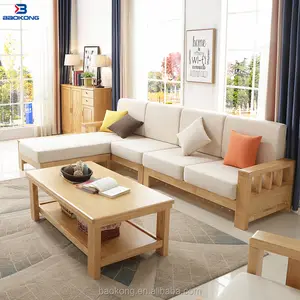 Sofa Set Desain Modern L Bentuk Sofa Ruang Tamu Sudut Sofa Set