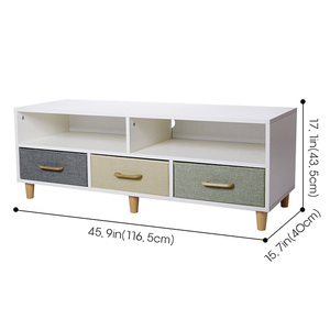 China Fabrikant Houten Meubelen Tv Kast Modern Design Opbergkast Tv-Eenheid Voor Woonkamer - Product Image 4