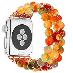 Alta calidad reloj correas para iwach con adaptadores, colorido de lujo ágata <span class=keywords><strong>correa</strong></span> para <span class=keywords><strong>correa</strong></span> de reloj de <span class=keywords><strong>Apple</strong></span> - Product Image 2