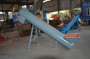 Büyük kapasiteli sarmal bıçak eğimli vidalı konveyör hazne ile - Product Image 4