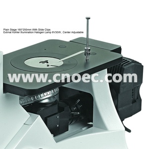 Microscope métallurgique industriel inversé trinoculaire OPTO-EDU A13.1022 <span class=keywords><strong>800x</strong></span> avec éclairage halogène et garantie de 3 ans - Product Image 4