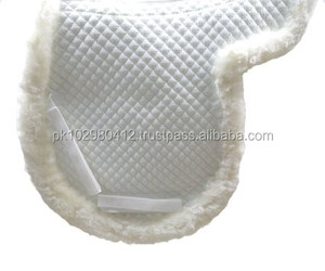 แผ่นรองอานม้า Waziz Cotton พร้อมซับในโพลีคอตตอน ไส้ใยโพลีเอสเตอร์ ผ้าทวิลคอตตอน - Product Image 1