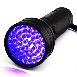 Comprar Linterna LED ultravioleta, luz negra, lámpara de inspección de 365  nM, luz de antorcha, lámpara UV con zoom, lámpara ultravioleta de 3 modos
