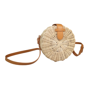 <span class=keywords><strong>Sac</strong></span> <span class=keywords><strong>rond</strong></span> <span class=keywords><strong>en</strong></span> rotin tressé - Product Image 2