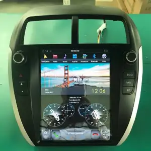 10.4 "dikey ekran Tesla tarzı Android 9.0 araba radyo Automotivo Mitsubishi ASX için araç Dvd oynatıcı multimedya oynatıcı