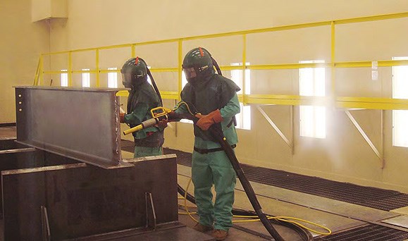 2015 Q26 пистолет верфи пескоструйная стенд, взрыв песка палата