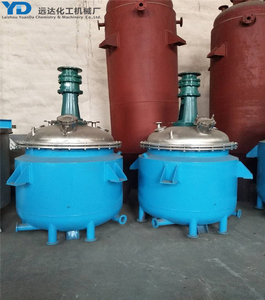 Chân không nhiệt dầu sưởi ấm phòng thí nghiệm quy mô thí điểm kích động Áo khoác thép không gỉ lò phản ứng với sưởi ấm và làm mát - Product Image 3