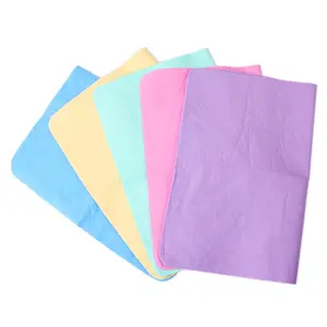 Serviette de nettoyage en daim pour voiture, 1 pièce, serviette absorbante, en cuir naturel doux, pour véhicule, nouvelle collection