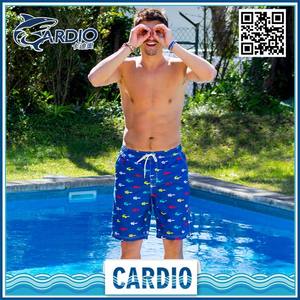 À séchage rapide short bermuda surf court planche de surf courtes polyester maillots de bain - Product Image 1