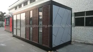 Schnelle Montage Vorgefertigten Mobilen Wohnzimmer Gebäude Luxus Container Haus