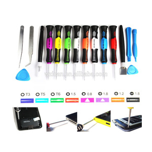 Kit de Herramientas <span class=keywords><strong>para</strong></span> Reparación de Teléfonos Móviles, Juego de Destornilladores Torx 16 en 1 con Acabado Liso y Mango de Goma <span class=keywords><strong>para</strong></span> <span class=keywords><strong>iPhone</strong></span>/iPod/iPad - Product Image 3