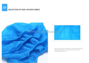 Haixin couvre-chaussures couvre-chaussures automatique couvre-chaussures antidérapant jetable pp pe couvre-chaussures de sécurité consommables médicaux couvre-chaussures - Product Image 5