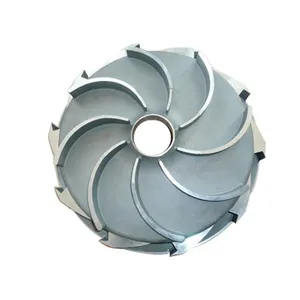 工厂OEM不锈钢失蜡铸造小型水泵叶轮零件精密熔模铸造泵叶轮