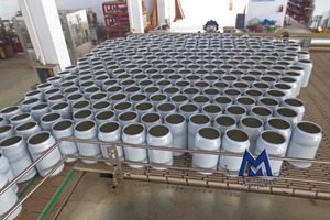 Totalmente automática pequeña huella de cerveza vacía puede despaletizador botella de vidrio botella de despaletizador máquina - Product Image 6