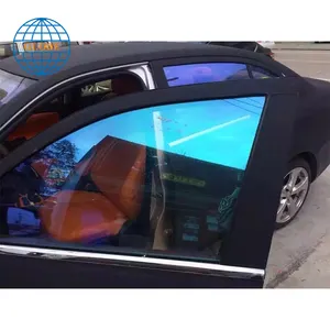Accesorios de película de tinte de ventana Solar de coche Camaleón de Color arcoíris para automóviles