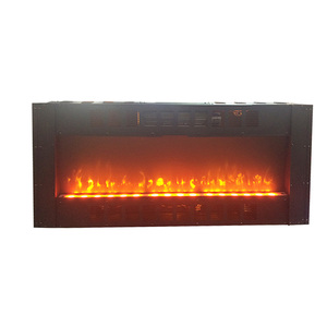 Cheminée <span class=keywords><strong>électrique</strong></span> intégrée à deux faces, design réaliste, nouvelle conception, fabrication chinoise, vente en gros, réglages de chaleur 220v, décorative, LJHF3702E - Product Image 1