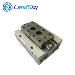 Mesin aktuator pneumatik Mini sistem akutasi pneumatik S MC kualitas tinggi Gripper udara profil rendah seri MHF2 MHF2-8D - Product Image 3