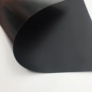 Zwarte Elektrische Apparaat Vlamvertragend polycarbonaat plaat 0.5mm