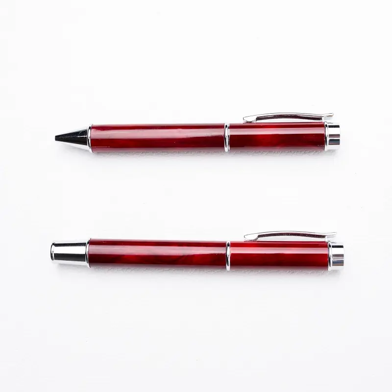 Venta caliente y de alta calidad de Metal bolígrafos personalizados