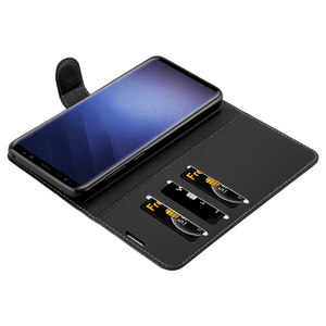 Leechi Pattern Wallet Da Điện Thoại Da Case Cho Samsung Galaxy S9 S9 cộng với S7 S6 Cạnh S8 TPU bên trong Đứng bìa - Product Image 3