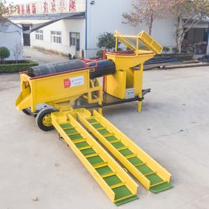 छोटे से सोने Trommel खनन उपकरण मिनी सोने धोने मशीनरी - Product Image 5