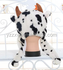 Sombrero <span class=keywords><strong>de</strong></span> <span class=keywords><strong>animales</strong></span> <span class=keywords><strong>de</strong></span> felpa para niños moda niños divertido Lobo animal oso sombreros <span class=keywords><strong>de</strong></span> invierno cálido sombrero <span class=keywords><strong>de</strong></span> cabeza <span class=keywords><strong>de</strong></span> animal - Product Image 5