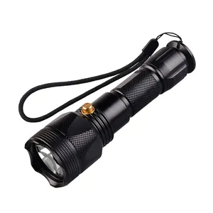 Su geçirmez AAA veya 18650 1200lm LED sualtı su geçirmez scuba dalış el feneri torch