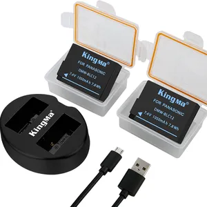 Kingma-Batería recargable de litio para cámara, paquete de 2 unidades, cargador dual USB, para la Cámara, para la cámara G85, 2 unidades, 2 unidades