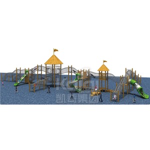 KAIQi professionele leverancier milieuvriendelijke kids hout speeltuin outdoor - Product Image 3
