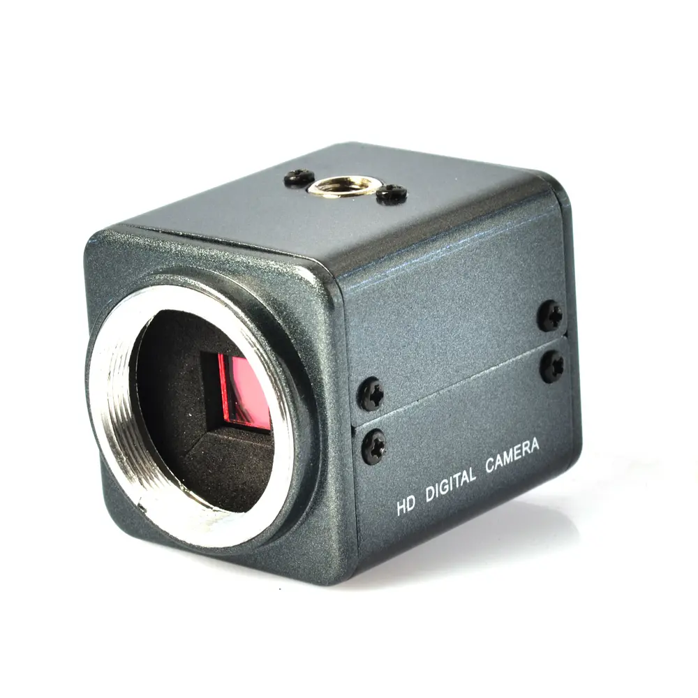 Microscope industriel BNC 1000tvl, caméra avec adaptateur d'alimentation 12V AC, Support Auto Iris c-mount