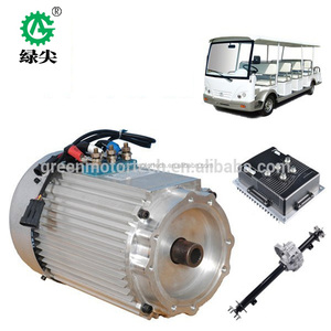 Motores de inducción de CA para coche eléctrico, alta calidad, 5kw, 48V, 60V, 72V, pico de 12kw, 3000-7000 rpm, alto torque, precio bajo
