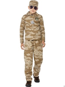 Ragazzi Bambini Deserto Esercito Soldato Camo Commando Uniforme - Product Image 2