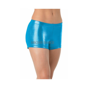 Pantaloncini da ballo per bambini in Spandex rivestiti economici professionali all'ingrosso ragazze - Product Image 2