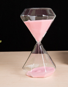 Sản Xuất OEM 15 Phút Kim Cương Màu Hình Dạng Đồng Hồ Cát Thủ Công Đồng Hồ Cát Cát - Product Image 5