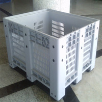 1200*1000*760mm caisse en plastique boîte à palettes en plastique