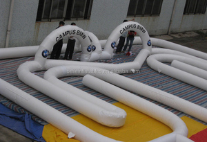 Vente d'usine piste de course de karts gonflables en plein air pour enfants - Product Image 3