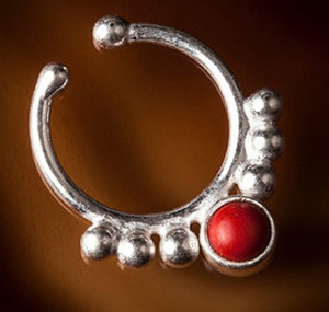 unique en laiton <span class=keywords><strong>cloison</strong></span> pour non percées anneau dans le <span class=keywords><strong>nez</strong></span> septum faux bijoux <span class=keywords><strong>de</strong></span> corps bijoux - Product Image 2